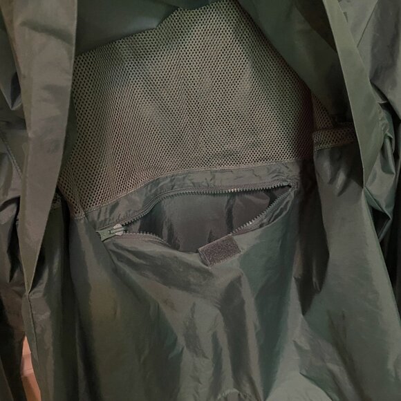 Vintage Frigidaire Attendance Safety Windbreaker Mens XL Green Jacket Workwear - Picture 6 of 6